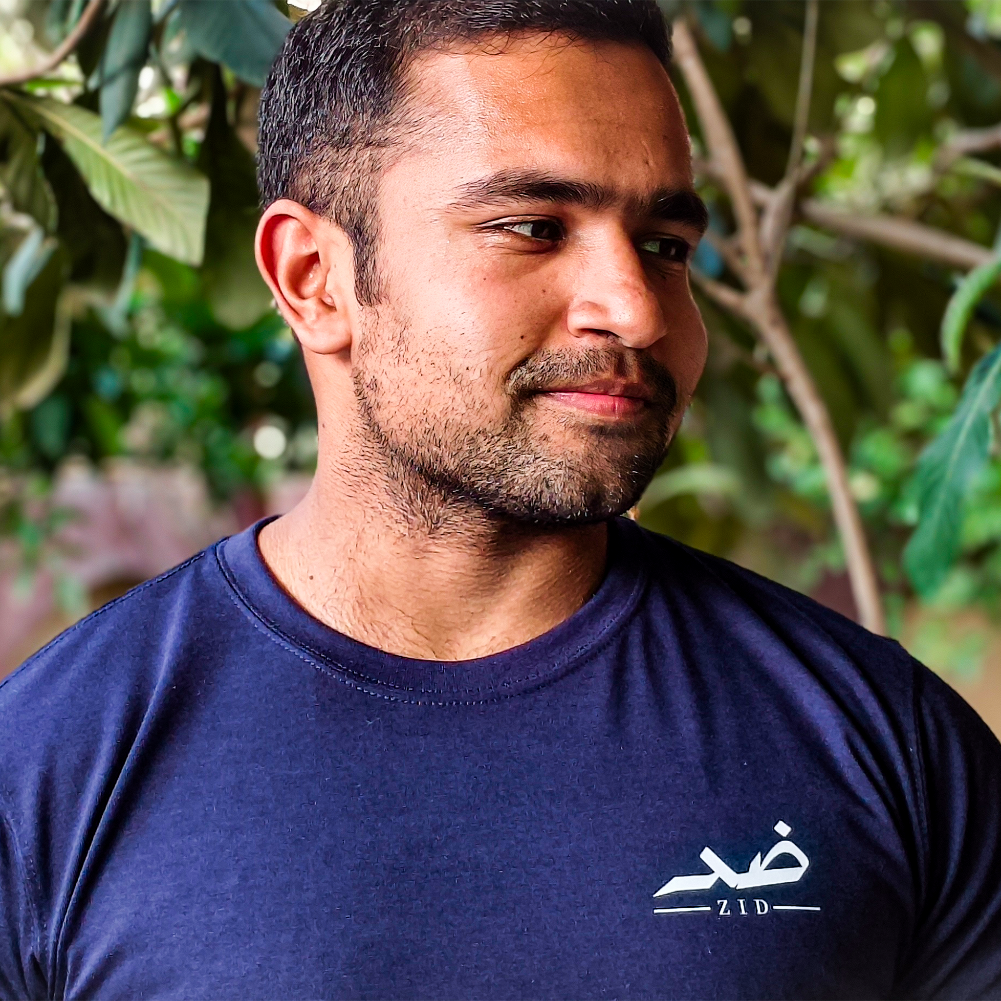 ZID Essential Logo T-Shirt — 180 GSM Premium Fabric