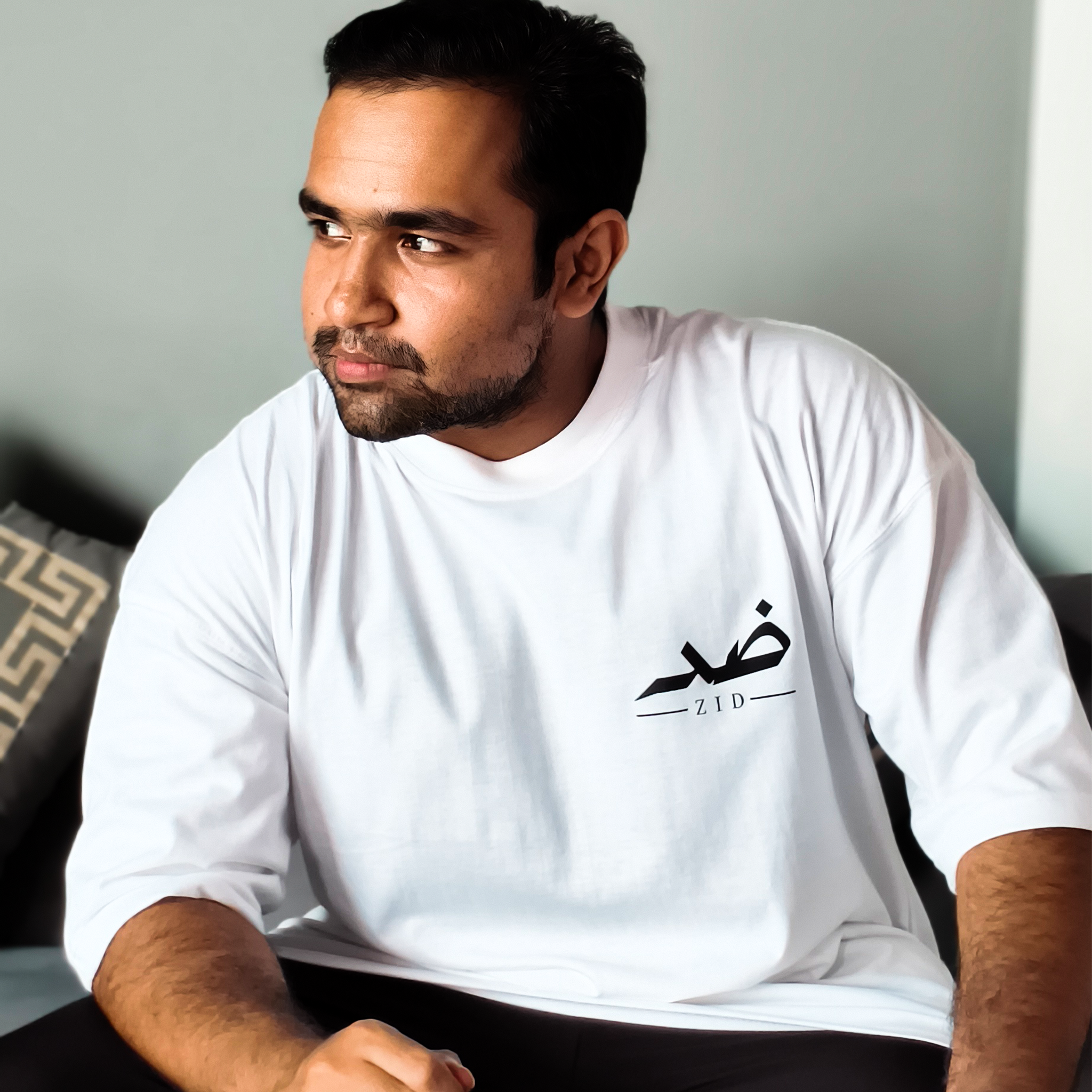 ZID 200 GSM Baggy Drop Shoulder T-Shirt — Premium Oversized Streetwear